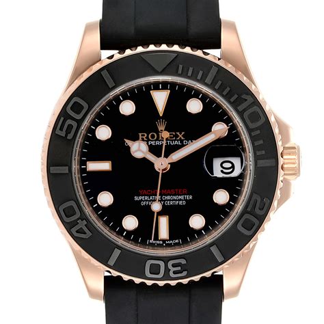 mens rolex rubber strap